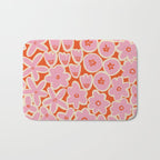 Vibrant Summer Pattern #2 Bath Mat Gallery Image 1