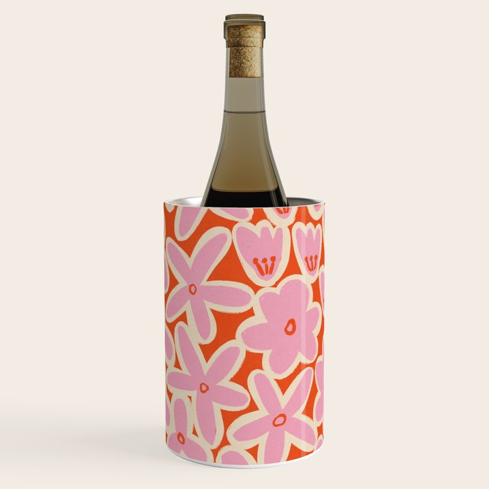 Vibrant Summer Pattern #2 Wine Chiller Gallery Image 2