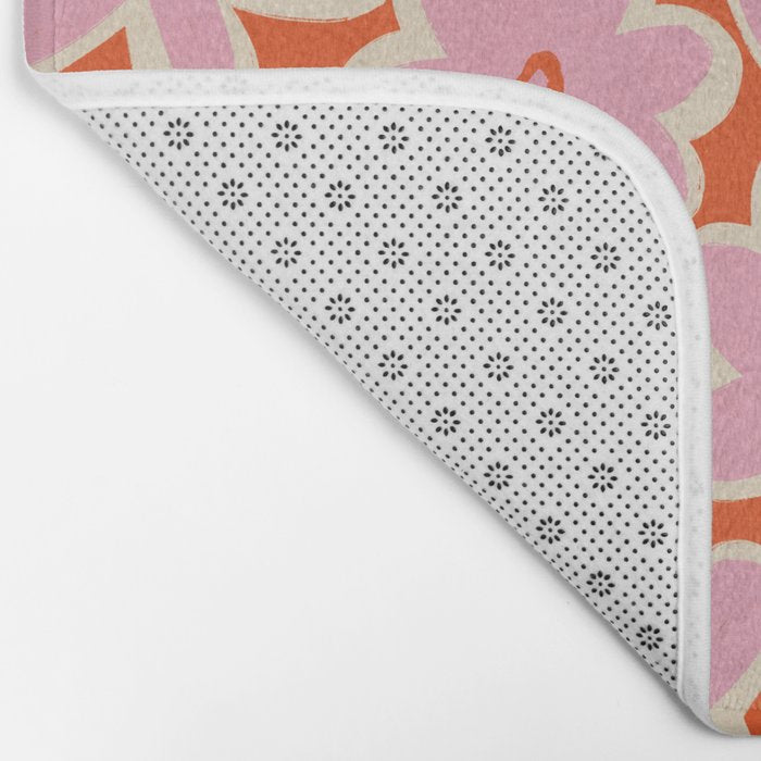 Vibrant Summer Pattern #2 Bath Mat Gallery Image 2
