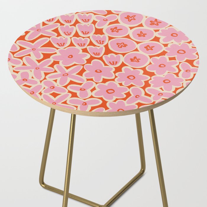 Vibrant Summer Pattern #2 Side Table Gallery Image 2
