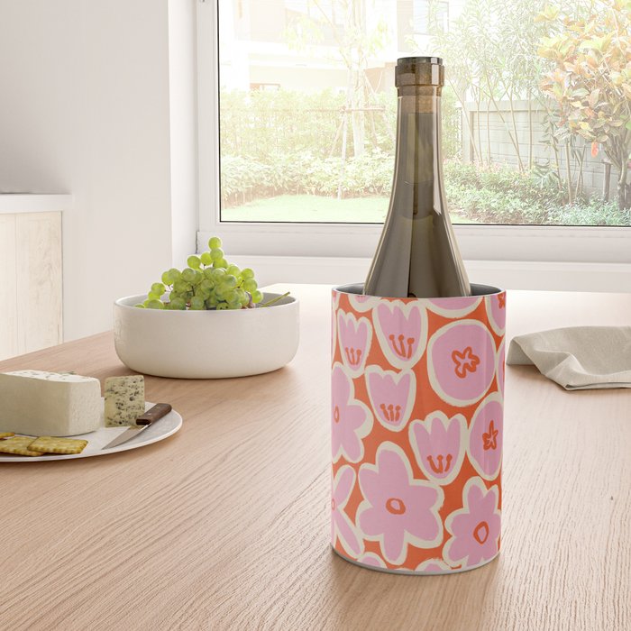 Vibrant Summer Pattern #2 Wine Chiller Gallery Image 4
