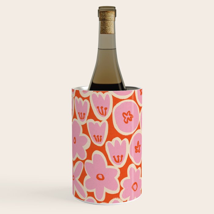 Vibrant Summer Pattern #2 Wine Chiller Gallery Image 1