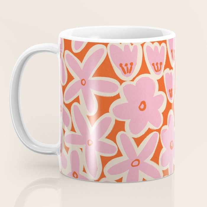 Vibrant Summer Pattern #2 Coffee Mug Gallery Image 3