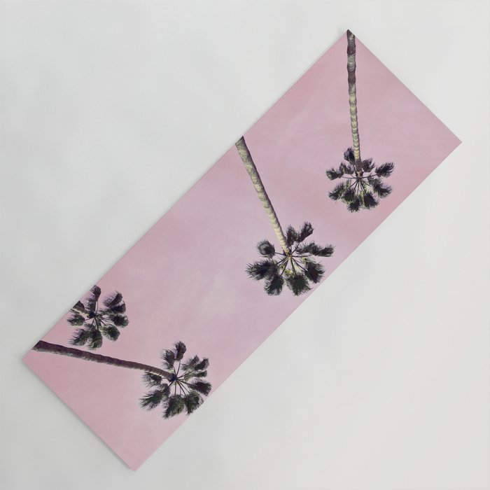 Pink Palms Yoga Mat Gallery Image 1