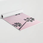 Pink Palms Yoga Mat Gallery Image 2