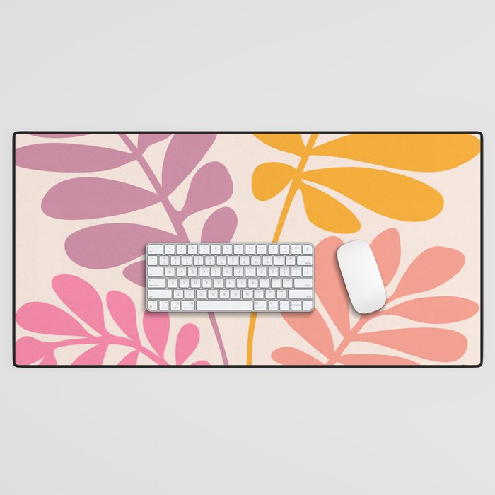 Retro Dancing Garden Desk Mat Gallery Image 1