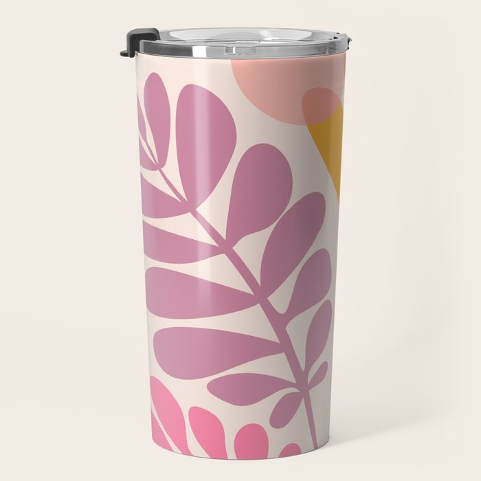 Retro Dancing Garden Travel Mug Gallery Image 3