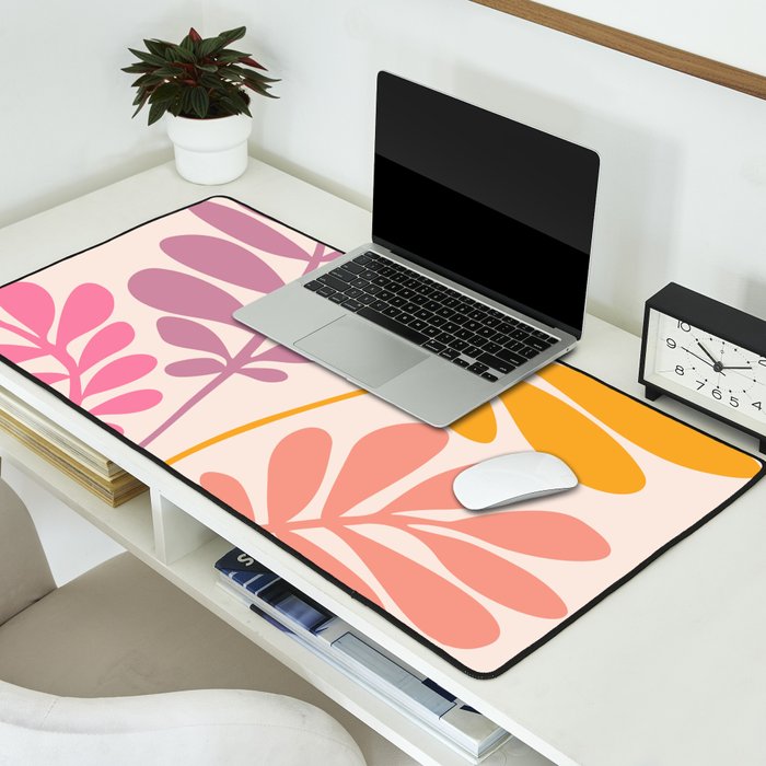 Retro Dancing Garden Desk Mat Gallery Image 2