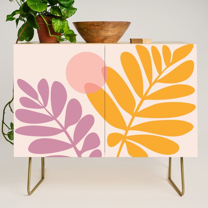 Retro Dancing Garden Credenza Gallery Image 1