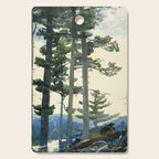 Winslow Homer - Old Settlers,1892 Cutting Board Gallery Image 1