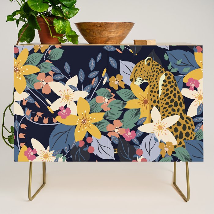 Ziggy Cheetah Prints Credenza Gallery Image 1