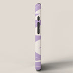 Purple Leaves Botanical iPhone Case Gallery Image 2