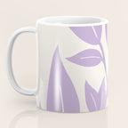 Purple Leaves Botanical Coffee Mug Gallery Image 3