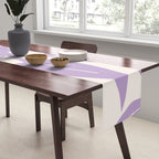 Purple Leaves Botanical Table Runner Gallery Image 2