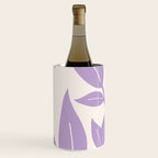 Purple Leaves Botanical Wine Chiller Gallery Image 2