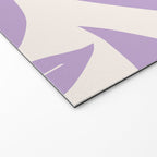 Purple Leaves Botanical Welcome Mat Gallery Image 2