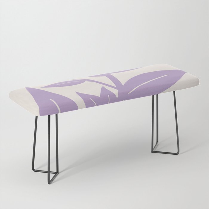 Purple Leaves Botanical Bench Gallery Image 1