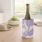 Purple Leaves Botanical Wine Chiller Gallery Image 4