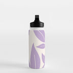 Purple Leaves Botanical Water Bottle Gallery Image 3