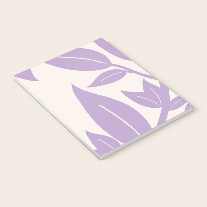 Purple Leaves Botanical Notebook Gallery Image 3
