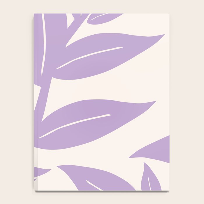 Purple Leaves Botanical Notebook Gallery Image 4