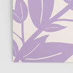 Purple Leaves Botanical Poster Gallery Image 3