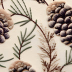 Rustic Christmas Pinecones Coffee Mug Gallery Image 2