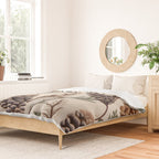 Rustic Christmas Pinecones Duvet Cover Gallery Image 2