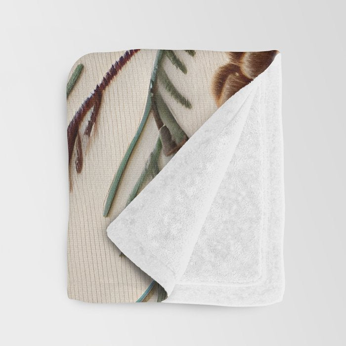 Rustic Christmas Pinecones Throw Blanket Gallery Image 3