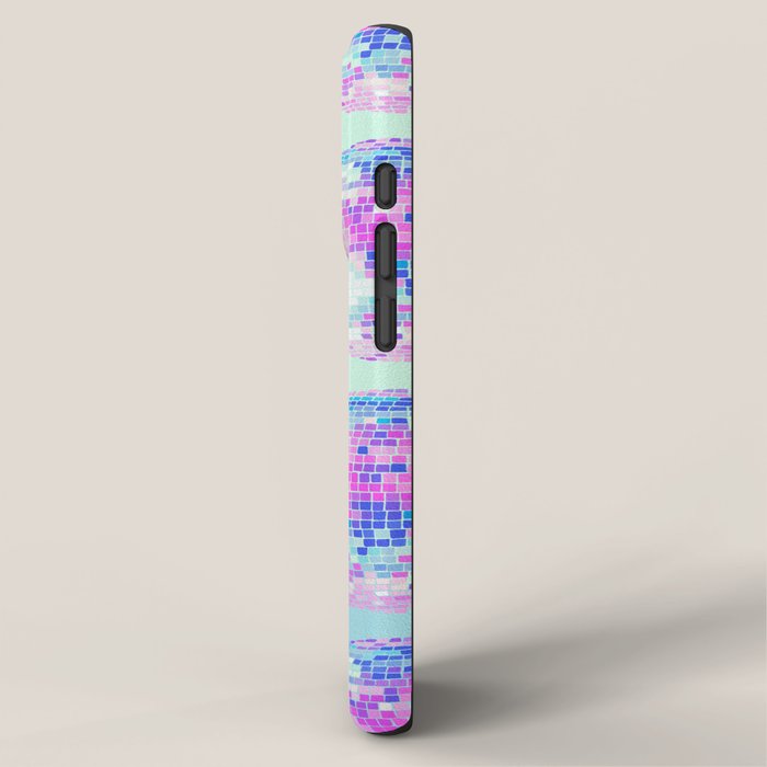 Disco Ball â Indigo iPhone Case Gallery Image 2