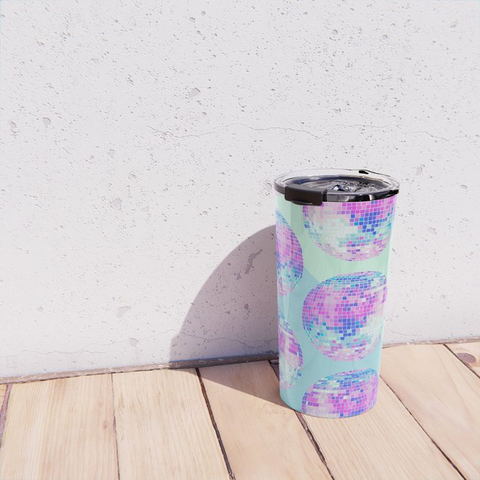 Disco Ball â Indigo Travel Mug Gallery Image 4