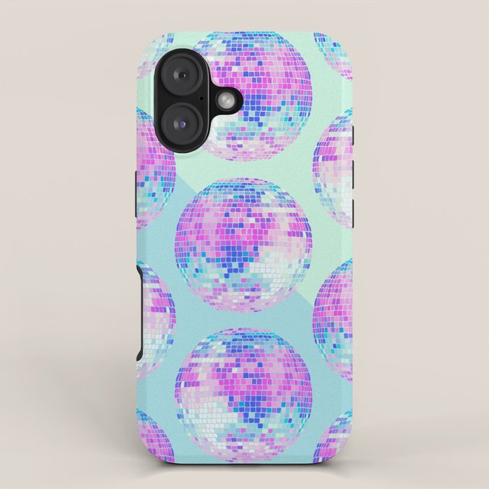 Disco Ball â Indigo iPhone Case Gallery Image 1
