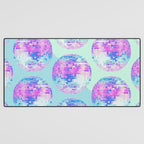 Disco Ball â Indigo Desk Mat Gallery Image 3
