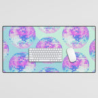 Disco Ball â Indigo Desk Mat Gallery Image 1