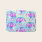 Disco Ball â Indigo Bath Mat Gallery Image 1