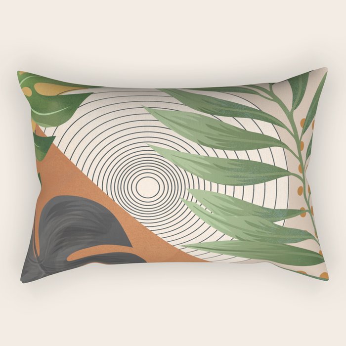 Nature Geometry XV Rectangular Pillow Gallery Image 2