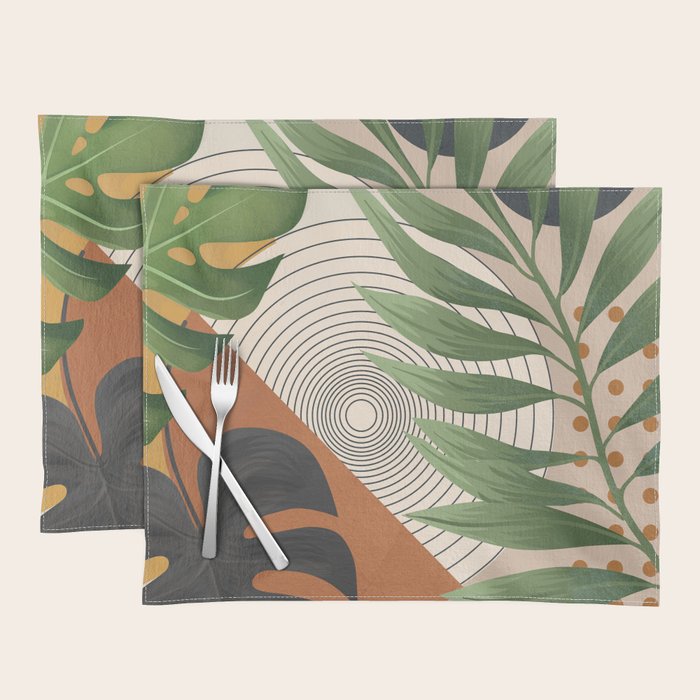 Nature Geometry XV Placemat Gallery Image 1