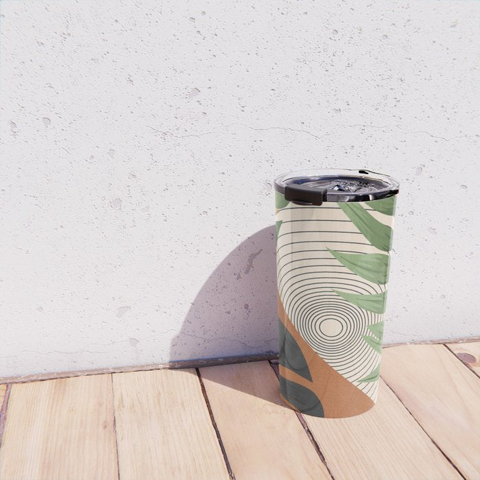 Nature Geometry XV Travel Mug Gallery Image 4