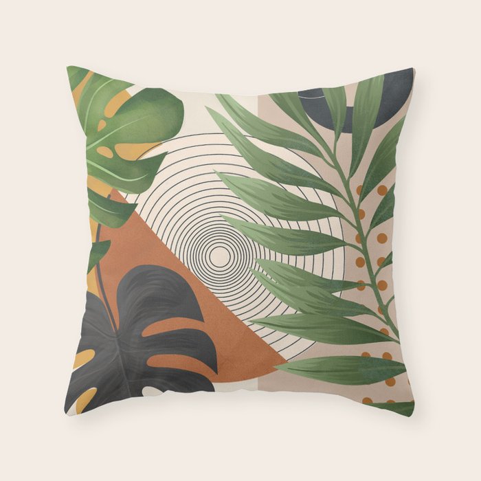Nature Geometry XV Throw Pillow Gallery Image 6