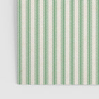 French Green Ticker Stripe Poster Gallery Image 3