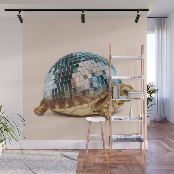DISCO TURTLE Wall Mural Gallery Image 1