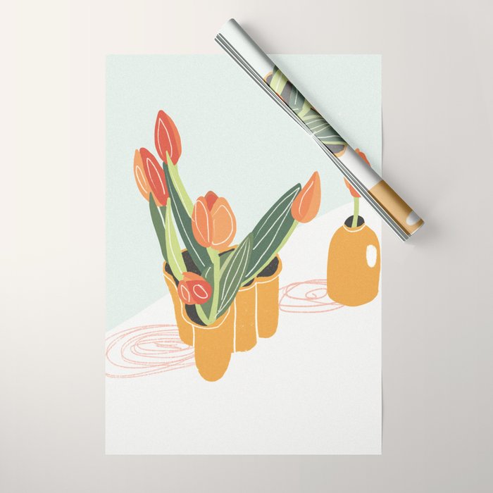 First Day of Spring Wrapping Paper Gallery Image 1