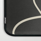 Modern Abstract Lines - Noir Laptop Sleeve Gallery Image 3