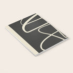 Modern Abstract Lines - Noir Notebook Gallery Image 3