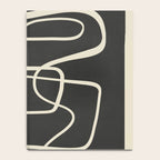 Modern Abstract Lines - Noir Notebook Gallery Image 4