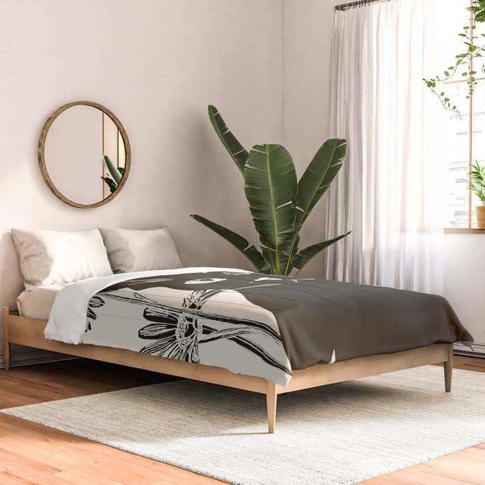 Black Cat 3 Comforter Gallery Image 2