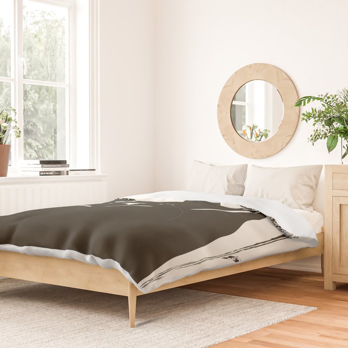 Black Cat 3 Duvet Cover Gallery Image 2