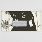Black Cat 3 Desk Mat Gallery Image 1
