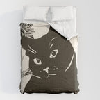 Black Cat 3 Comforter Gallery Image 6