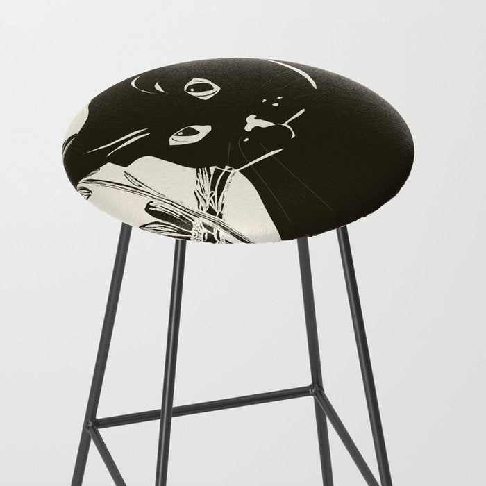 Black Cat 3 Stool Gallery Image 2